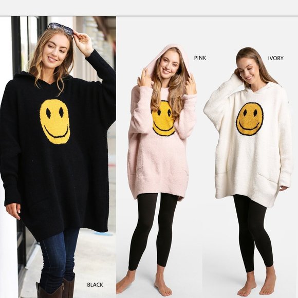 P/S New Happy Face Super Soft Wearable Blanket·Wrap·Shawl·Ponchos·Cape· - Picture 1 of 7